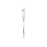 Flatware Curve 7.5"  Silver Stainless Steel Dessert Fork 18/10 (Set of 12)